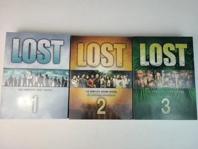 LOST DVD Lot Seasons 1 2 3 J.J. Abrams ABC TV Drama Sci Fi Series Show *AS IS* - Image 1 of 4