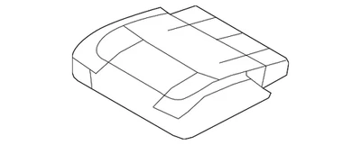 Funda de asiento original Ford GA8Z-7463804-CA Foto 1 de 2