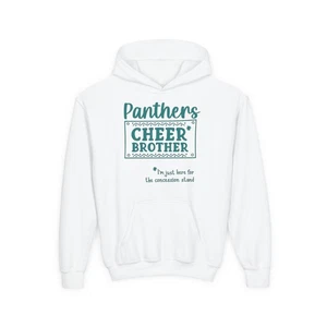 Panthers Cheer Brother Youth Hoodie - Sports Fan Apparel, Gift for [...] - Picture 1 of 7