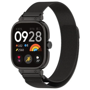 Etui ochronne z bransoletą do Xiaomi Redmi Watch 4/5 Bizon Case Cover Czarne - Zdjęcie 1 z 6