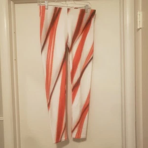 Fiercepulse Red Stripe Yoga Tight Leggings Women's Large - Picture 1 of 5