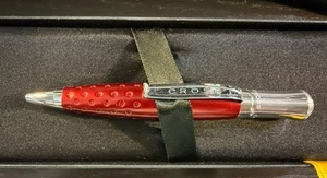 Cross DRIVER RED Driver Retractable Ballpoint Pen Golf Inspired New In Box - Picture 1 of 1