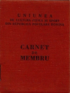 Romania, 1960's, UCFS Member Card RPR - Picture 1 of 11