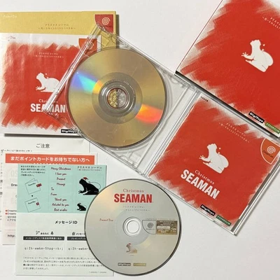 Christmas Seaman Sega Dreamcast DC Used Game Good NTSC-J Japan JP - Image 1 of 4