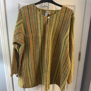 VTG Dashiki 2X L Women’s Gauzy Boho Hippie Groovyware - Picture 1 of 6