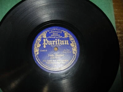 1921 PURITAN 78/Arthur Fields../Irving Kaufman.. - Image 1 of 4