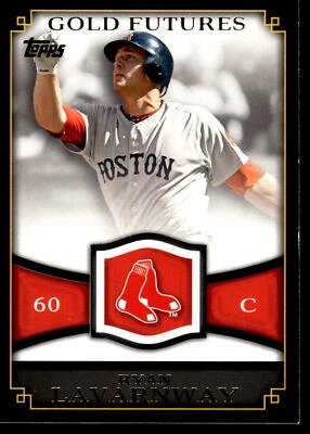 2012 Topps #GF-22 Ryan Lavarnway Gold Futures Card - Image 1 of 2