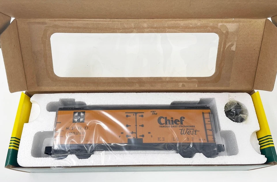 S Scale - S Helper Wood Reefer - ATSF Santa Fe The Chief - West #25213 - Image 1 of 1
