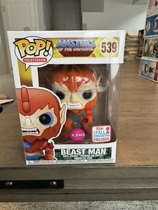 Funko Pop Television, BEAST MAN #539 MOTU, Fall Convention Excl. Flocked 2017 - Picture 1 of 7
