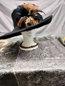 San Diego Black Wool Hat - Picture 1 of 5