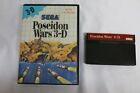 Poseidon Wars 3-D Sega Master System In Box