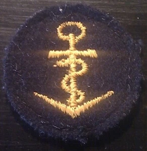 ✚0417✚ German post WW2 Navy Medical Officer insignia patch Arzt Bundesmarine - Picture 1 of 1