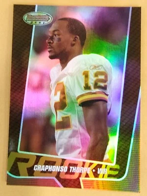 2005 BOWMANS BEST CRAPHONSO THORPE #64 ROOKIE BRONZE #098/199 CHIEFS - Image 1 of 2