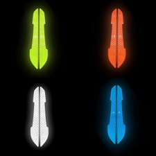 2x Rearview Mirror Reflective 3D Car Door Bumper Rear View Sticker Warning Decal