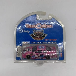 Disney Team Caliber 1:64 Die Cast Pink Race Car Minnie Mouse 2005 New - Picture 1 of 4