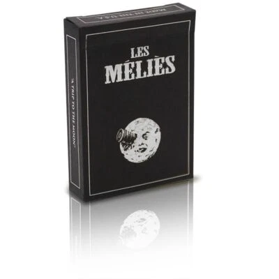 Les Melies Argento- Edizione Limitata Poker Carte da Gioco Cardistry - Immagine 1 di 3