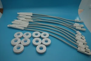 Ösen & elastische Bungees x10, Bootsabdeckung Gartenmöbel Schmalbootyacht - Bild 1 von 13