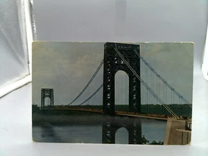 New York Postcard Old Vintage Card George Washington Bridge - Picture 1 of 2