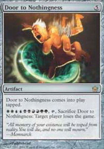 Door to Nothingness - Foil NM, English MTG Fifth Dawn