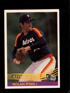 1984 DONRUSS #60 NOLAN RYAN NMMT ASTROS HOF *X84554