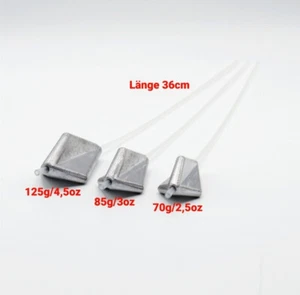 Anti Tangle Blei, Inline Trapezblei, Karpfenblei, 3 Gewichte  freie  Auswahl. - Bild 1 von 2