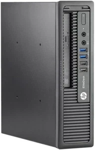 HP Mini PC Elitedesk 800 G1 USDT I3-4130 RAM 8GB Hard Disk 500GB Windows 10 Wifi - Foto 1 di 12