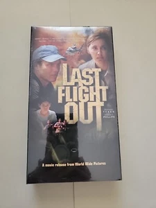 Last Flight Out VHS VCR Video Tape Movie Richard Tyson Brand New Rare - Sealed - Picture 1 of 7