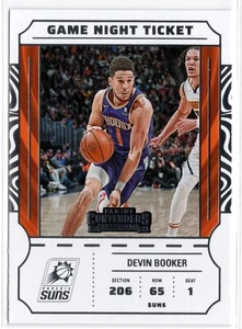 2022-23 Panini Contenders Devin Booker Game Night Ticket #13 - Phoenix Suns - Picture 1 of 2