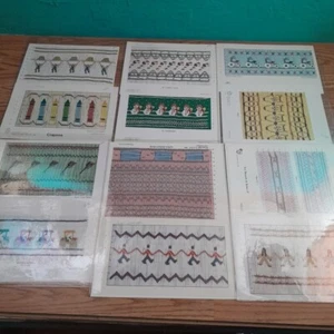 Lot Of Vtg. Smocking Patterns See Photos Please - Picture 1 of 12