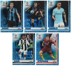 2018-19 Topps Cromati UEFA Champions League Rifrattori Onda Blu/75 Scegli uno - Foto 1 di 6