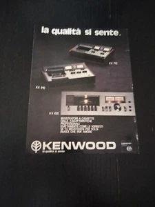 1976 KENWOOD PROFESSIONAL CASSETTE RECORDER KX910 KX710 KX620 VINTAGE AD - Bild 1 von 1