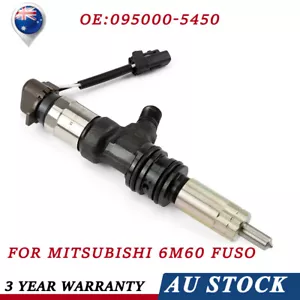 1PCS 095000-5450 Rail Diesel Fuel Injector For Mitsubishi 6M60 Fuso ME302143 AU - Picture 1 of 17