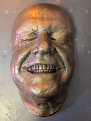 Autêntica decoração de alta arte Jack Nicholson "Máscara Vida". Numerado e assinado. - Imagem 1 de 4