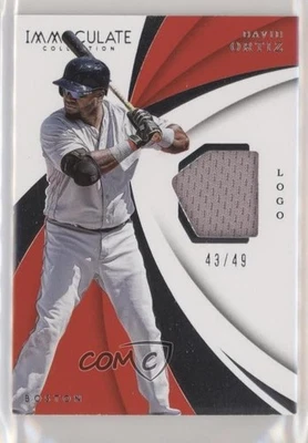 Muestras Panini Immaculate Immaculate 2018 43/49 David Ortiz #IS-DO HOF s3g Foto 1 de 3