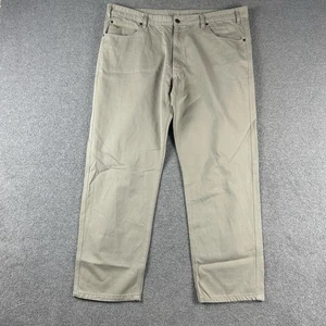 RM Williams Pants Mens 44 R Beige Chino Straight TJ880 Made In Aus Western - Bild 1 von 10