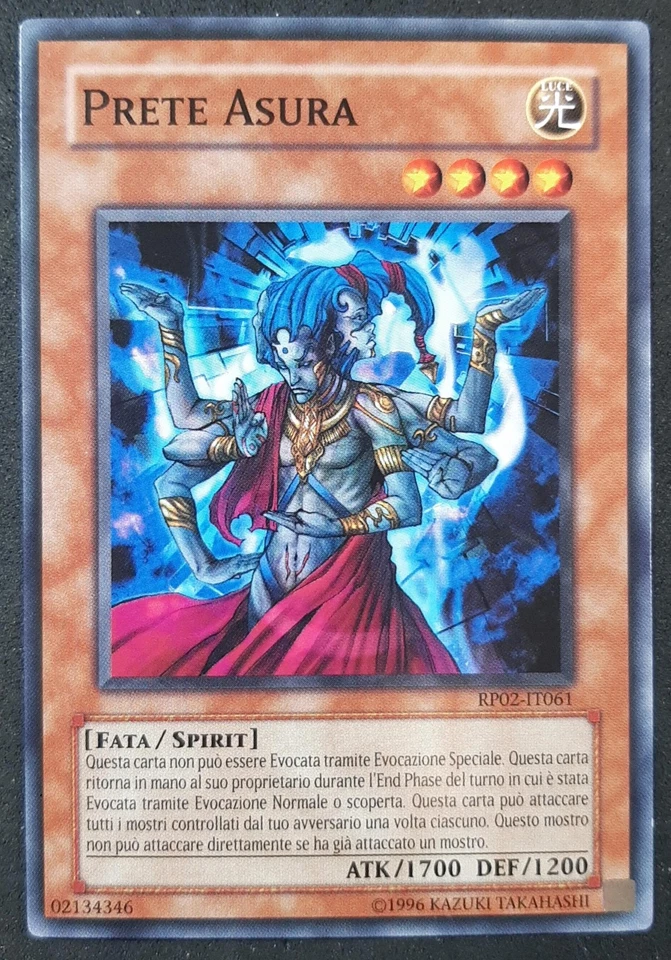 PRETE ASURA (2009) in Italiano RP02-IT061 Comune YUGIOH - Immagine 1 di 1