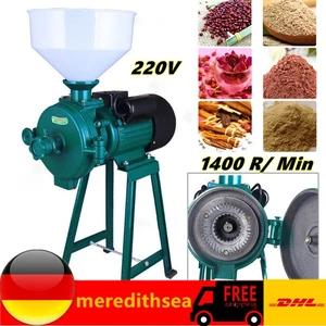 Elektrisch Getreidemühle Nussmühle Haushalt Mohnmühle Schrotmühle Kaffeemühle CE - Bild 1 von 12
