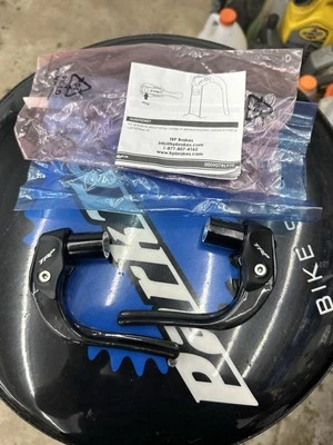 TRP RL970 Carbon Bar End Bicycle Brake Lever Set Black New  - Image 1 of 4