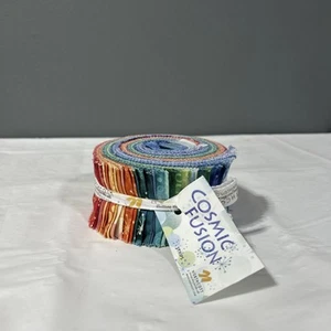 Jelly Roll Cosmic Fusion Northcott 2 1/2" Streifen Menge 40 2f - Bild 1 von 6
