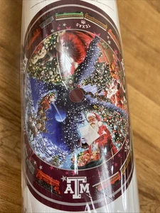 Texas ATM AM Filz Baum Rock 48" Santa University College Team Cut & Display Neu - Bild 1 von 6