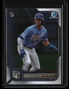 2022 Bowman Chrome Rookie Bobby Witt Jr. Kansas City Royals #77 - Picture 1 of 2