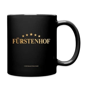 Sturm Der Liebe 5 Sterne Hotel Fürstenhof Tasse einfarbig, One size, Schwarz - Bild 1 von 5
