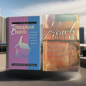 The Triumphant Church a three-part study spiral-bound & Hearts of Fire (sealed) - Picture 1 of 23