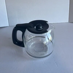 Mr Coffee 12 Tassen Karaffe Glas Schüssel Ersatz Schwarz Deckel und Griff - Bild 1 von 6