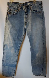 Levis - Red Tag - Snap Fly - Jeans - 100% Cotton - Waist 32 in / Inseam 31 in - Picture 1 of 13