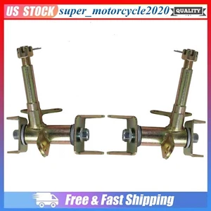 1 par de husillo de nudillo de dirección delantera para ATV Quad Go Kart 110cc 125cc 150cc - Imagen 1 de 7