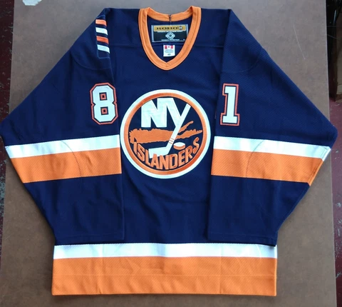 New York Islanders Miroslav Satan Jersey Koho Authentic Sz 46 Canadian Made Cover
