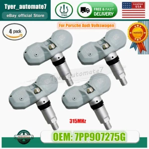 4PCS New 7PP907275G Tire Pressure Sensor TPMS for Porsche Audi Volkswagen 315MHz - Picture 1 of 10