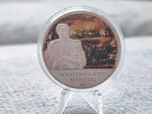 Gedenkmedaille „Völkerschlacht bei Leipzig 1813“ – 1000 Jahre Deutsche Geschicht - Bild 1 von 3