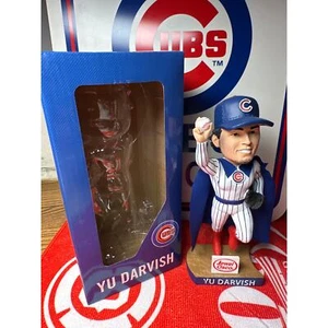 Chicago Cubs Yu Darvish Bobblehead Super-Yu 2020 Wrigley Field - Picture 1 of 4